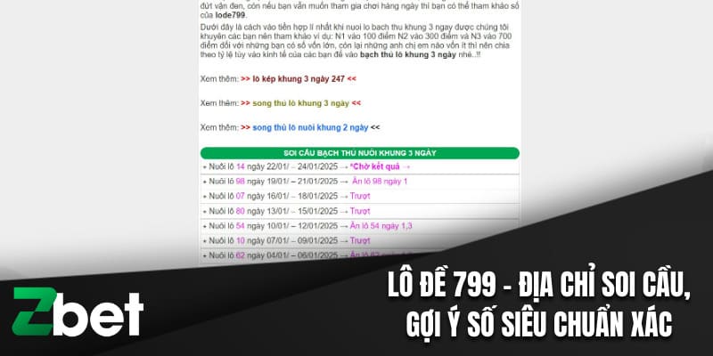 Lô đề 799